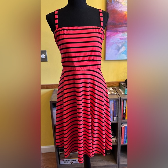 torrid Dresses & Skirts - Torrid Striped Summer Dress with Removable/Adjustable Straps